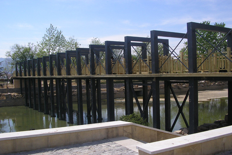 تصنيع الصلب الهيكلي للجسر